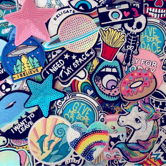 Accessories - 🍒 5/$25 🍒 ONE Random Iron on Patch